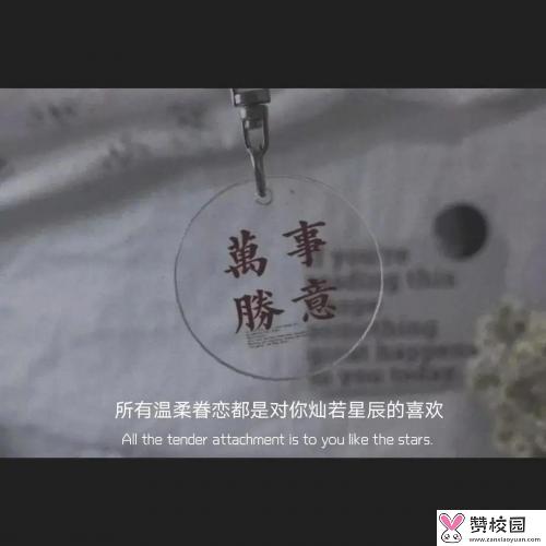 小众微甜的情话文案 第1张